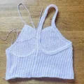 Roza Ribbed Racerback Crop Top Pattern step 4