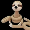 Sloth Stacking Toy Amigurumi Pattern step 2