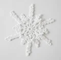 Twinkling Snowflakes Amigurumi Pattern step 1