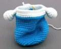 Snowman Candy Jar Amigurumi Pattern step 2