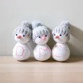 Timothy the Snowman Amigurumi Pattern step 1