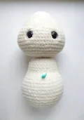 Soft Bunny with Colorful Ears Amigurumi Pattern step 3