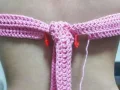 Hyacinth Lace Empire Waist Top Amigurumi Pattern step 4