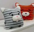 Chubby Cat Pillow Amigurumi Pattern step 1