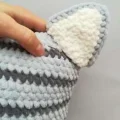 Chubby Cat Pillow Amigurumi Pattern step 4