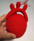 Anatomical Heart Amigurumi Pattern step 4
