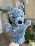 Wolf Hand Puppet Amigurumi Pattern step 1