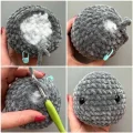 Wolf Hand Puppet Amigurumi Pattern step 2