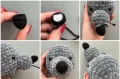 Wolf Hand Puppet Amigurumi Pattern step 3