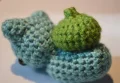 Mini Bulbasaur Amigurumi Pattern step 4