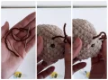 Disy the Bear Amigurumi Pattern step 2
