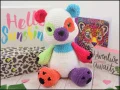 Dottie the Colorful Panda Amigurumi Pattern step 1