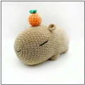 Plush Capybara Amigurumi Pattern step 1