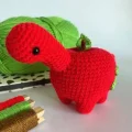 Appletosaurus Dinosaur Amigurumi Pattern step 1