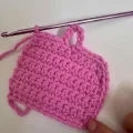 Textured Nano and Mini Crochet Pouch Pattern step 4