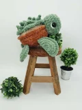Succulent Turtle Amigurumi Pattern step 1