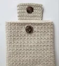 Piggy Pocket Phone Pouch Amigurumi Pattern step 2
