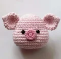 Piggy Pocket Phone Pouch Amigurumi Pattern step 4
