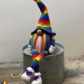 Pride Rainbow Gnome Amigurumi Pattern step 1