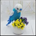 Charming Budgerigar Parakeet Amigurumi Pattern step 1