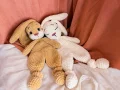 Floppy Plush Bunny Snuggler Amigurumi Pattern step 1
