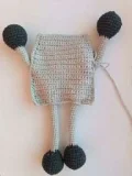 Rac the Stretchy Raccoon Amigurumi Pattern step 4