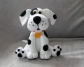 Dotty the Dalmatian Dog Amigurumi Pattern step 1