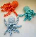 Curly Tentacle Crochet Octopus Amigurumi Pattern step 2