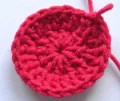 Sweet Strawberry Blossom Crochet Purse Pattern step 2