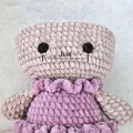 Plush Ballerina Bear Amigurumi Pattern step 4