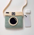 The Camera Crochet Bag & Purse Pattern step 1