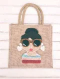 Crochet Doll Face Portrait Girl Pattern step 1
