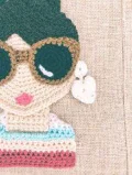Crochet Doll Face Portrait Girl Pattern step 4
