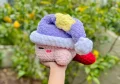 Sleeping Pink Puff Amigurumi Pattern step 3