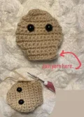 Mama and Baby Turtle Memory Game Amigurumi Pattern step 3