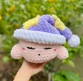 Sleeping Pink Puff Amigurumi Pattern step 4