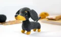 Yumi the Bicolor Dachshund Amigurumi Pattern step 1