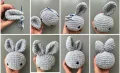 Crochet Bunny Hand Puppet Amigurumi Pattern step 3
