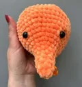 Crochet Fox Hand Puppet Amigurumi Pattern step 2