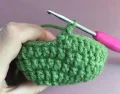 Mushroom Jewelry Holder Crochet Pattern step 3