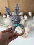 Classic Bunny Rattle Amigurumi Pattern step 1
