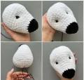 Zebra Hand Puppet Amigurumi Pattern step 3