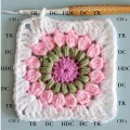 Sunburst Patchwork Crochet Sweater Pattern step 4