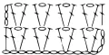 Rustic Crochet Pendant Lamp Shade Pattern step 3