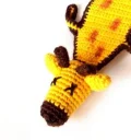 Crochet Giraffe Bookmark Amigurumi Pattern step 4