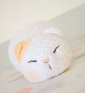 Marshmallow Kittie Amigurumi Pattern step 1