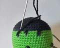 Frankenstein Monster Amigurumi Pattern step 3