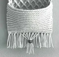 Boho Pocket Wall Hanging Crochet Pattern step 3