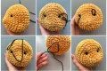 Crochet Lion Hand Puppet Amigurumi Pattern step 3