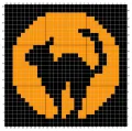 Halloween Dreams Crochet Blanket Pattern step 4